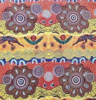 Preview: GOLD HOME COUNTRY Stoff aus Australien